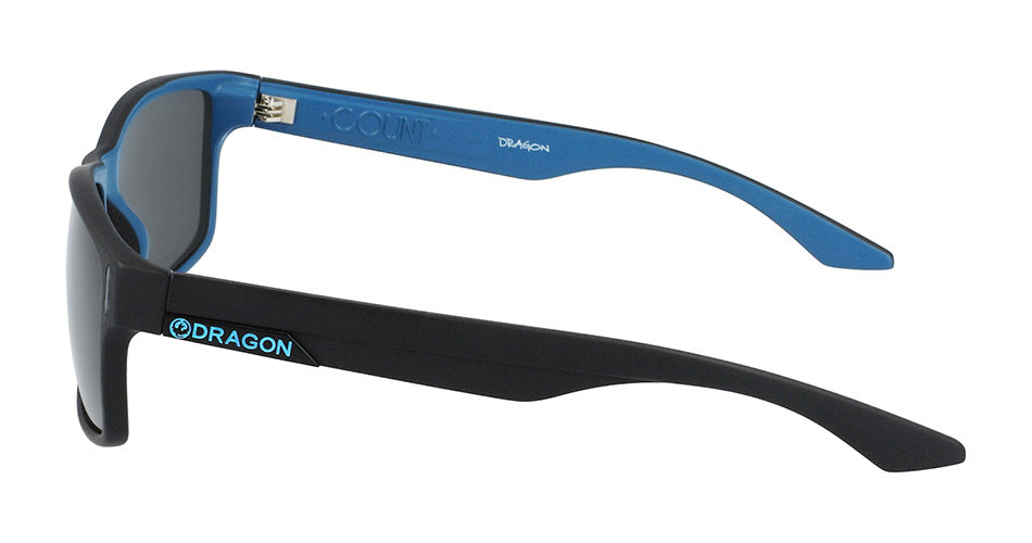 COUNT - Matte Black Blue with Lumalens Smoke Lens - OLD ITALY SKU