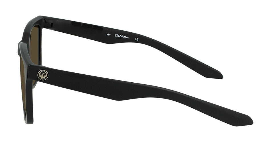 BAILE - Matte Black with Lumalens Rose Gold Ionized Lens