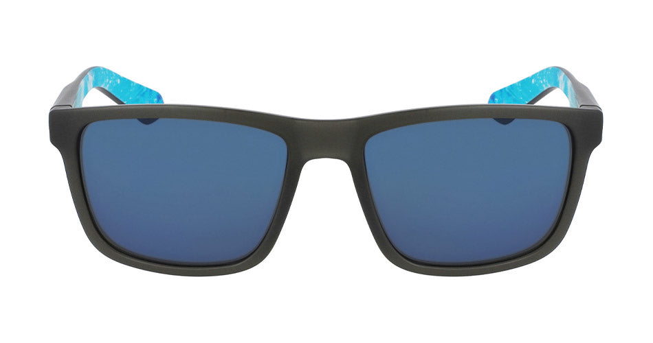 REED - Matte Grey/Permafrost with Lumalens Gun Blue Ionized Lens