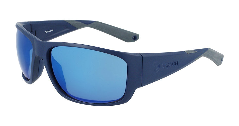 TIDAL X - Matte Navy H2O with Polarized Lumalens Blue Ionized Lens
