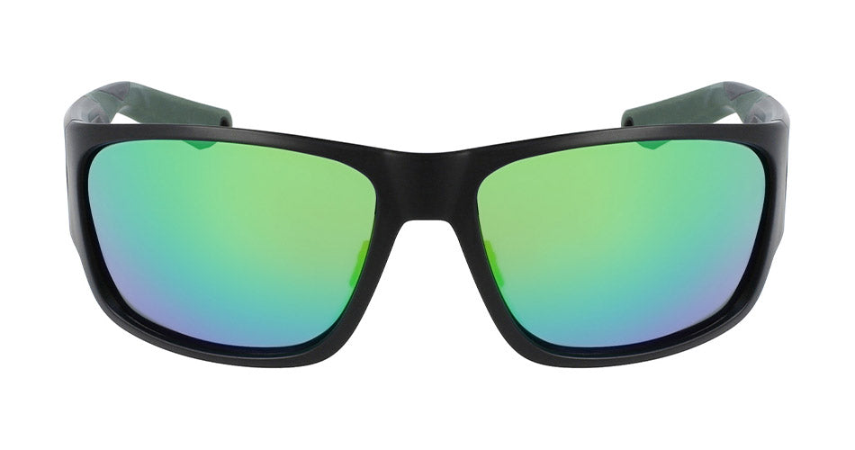 TIDAL X - Matte Black H2O with Polarized Lumalens Green Ionized Lens