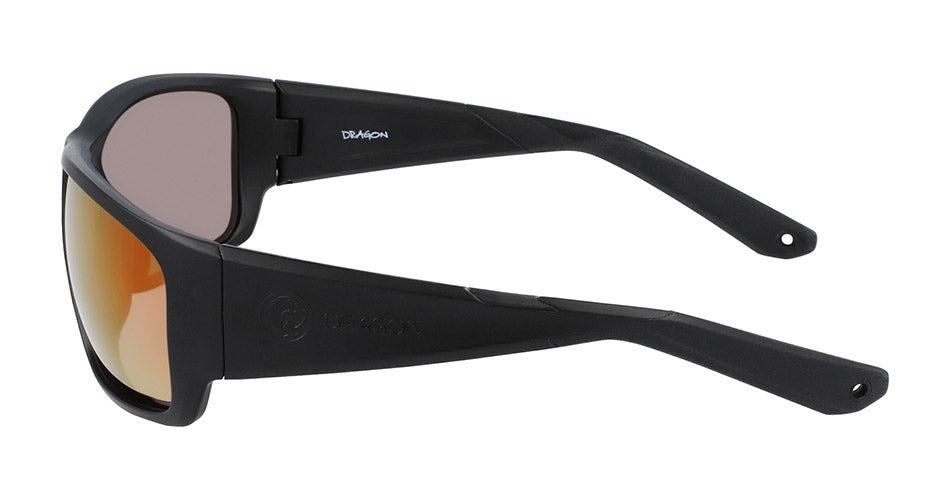 TIDAL X - Matte Black H2O with Polarized Lumalens Red Ionized Lens