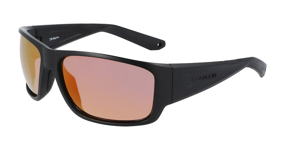TIDAL X - Matte Black H2O with Polarized Lumalens Red Ionized Lens