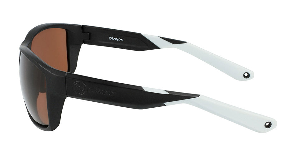 REEL X - Matte Black H2O with Polarized Lumalens Copper Lens