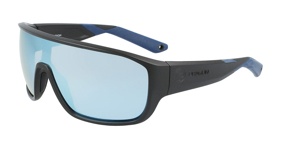 VESSEL X - Matte Grey H2O with Polarized Lumalens Super Blue Ionized Lens