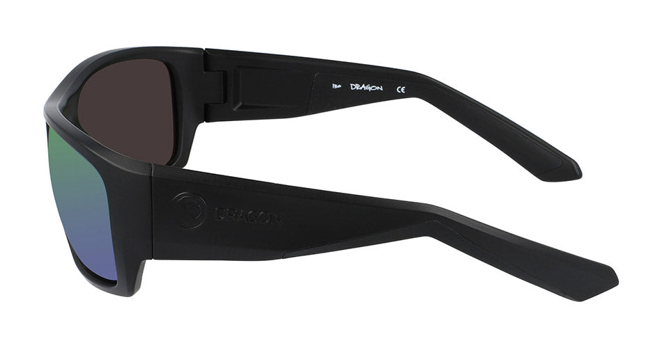 FLARE - Matte Black H2O with Polarized Lumalens Green Ionized Lens