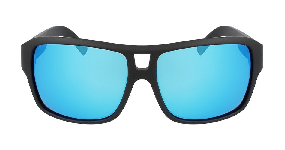 THE JAM SMALL - Matte Black H2O with Polarized Lumalens Blue Ionized Lens