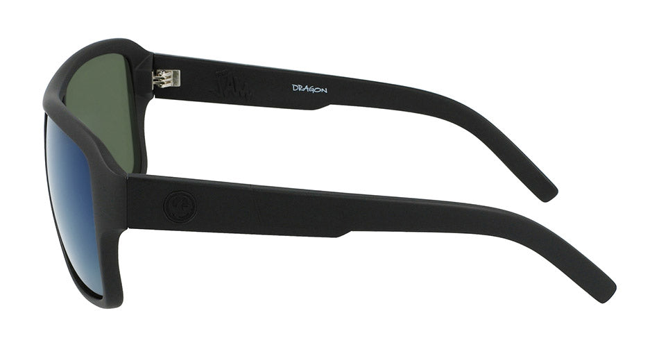 THE JAM SMALL - Matte Black H2O with Polarized Lumalens Petrol Ionized Lens