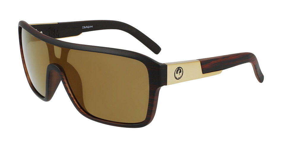 REMIX - Matte Woodgrain with Polarized Lumalens Copper Ionized Lens