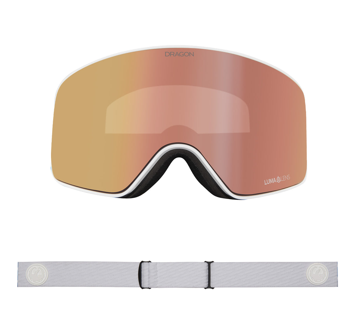 NFX MAG OTG - Alpina with Lumalens Rose Gold Ionized & Lumalens Amber Lens