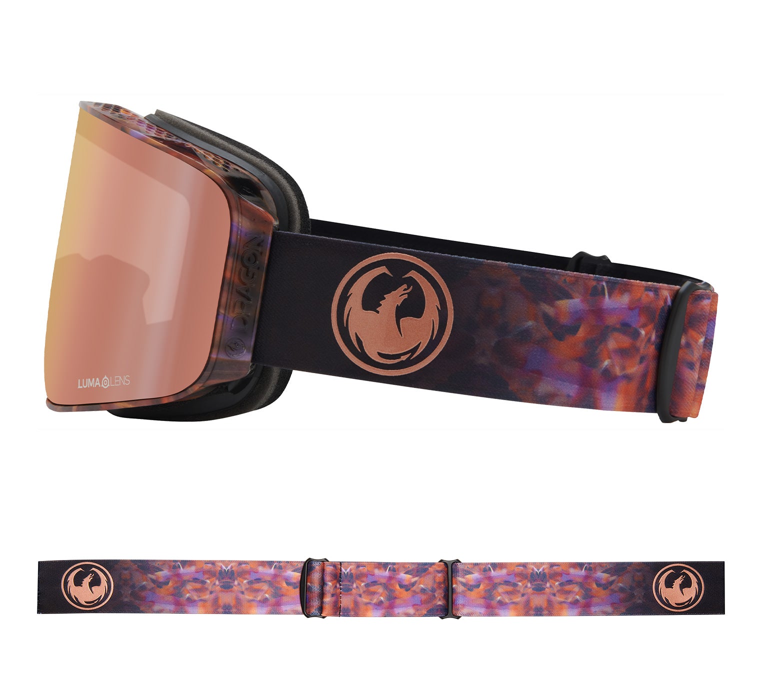 NFX MAG OTG - Amethyst with Lumalens Rose Gold Ionized & Lumalens Violet Lens