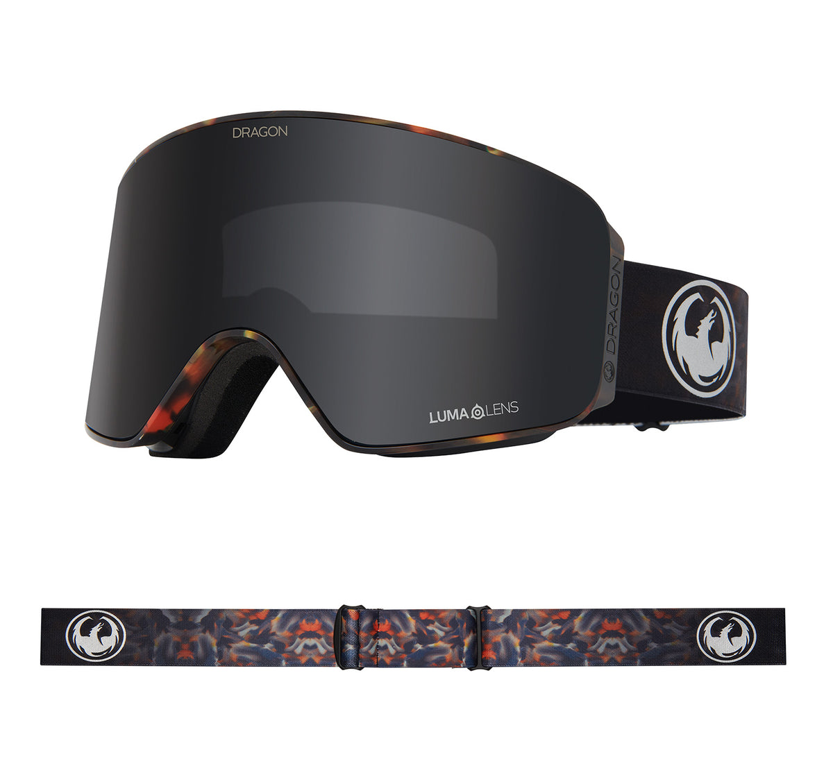 NFX MAG OTG - Fire Leaf with Lumalens Dark Smoke &amp; Lumalens Amber Lens