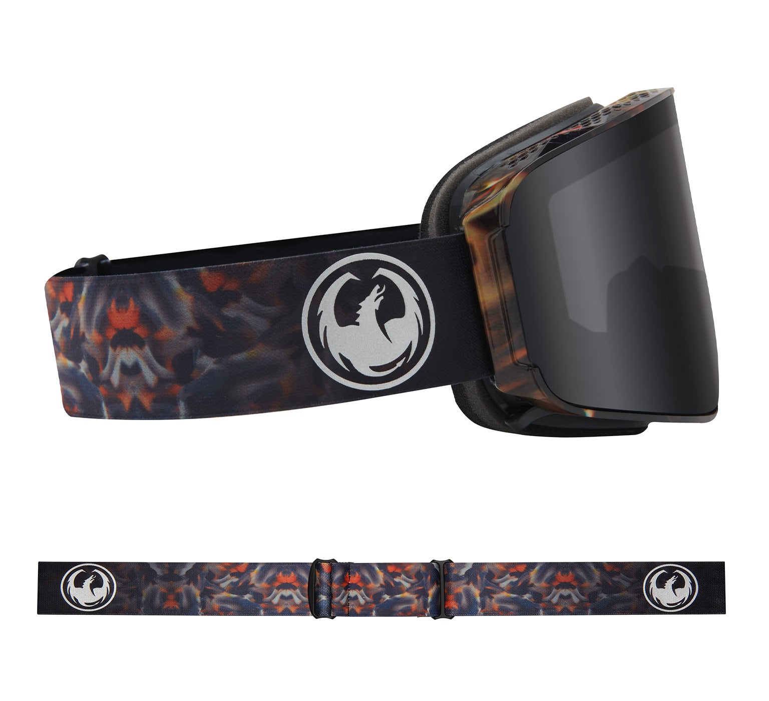 NFX MAG OTG - Fire Leaf with Lumalens Dark Smoke & Lumalens Amber Lens