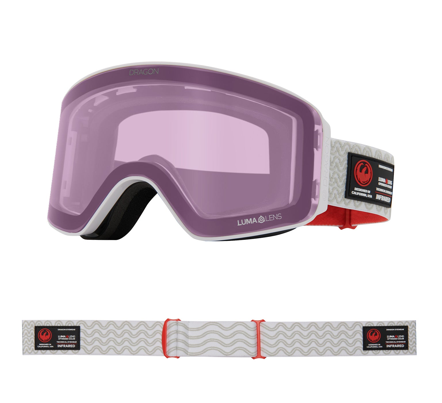 NFX MAG OTG - Gypsum with Lumalens Solace IR & Lumalens Violet Lens