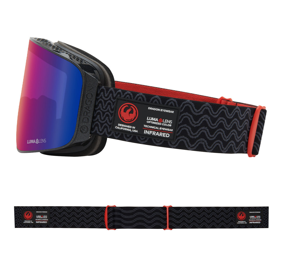 NFX MAG OTG - Obsidian with Lumalens Solace IR & Lumalens Violet Lens