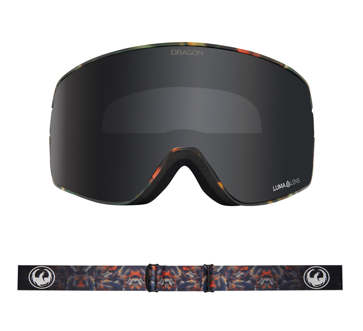 NFX2 - Fire Leaf with Lumalens Dark Smoke & Lumalens Amber Lens