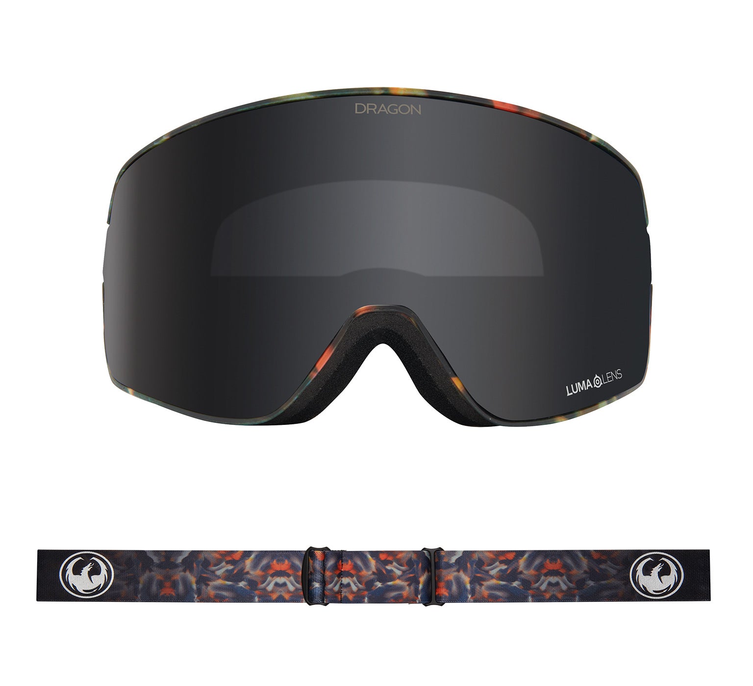 NFX2 - Fire Leaf with Lumalens Dark Smoke & Lumalens Amber Lens