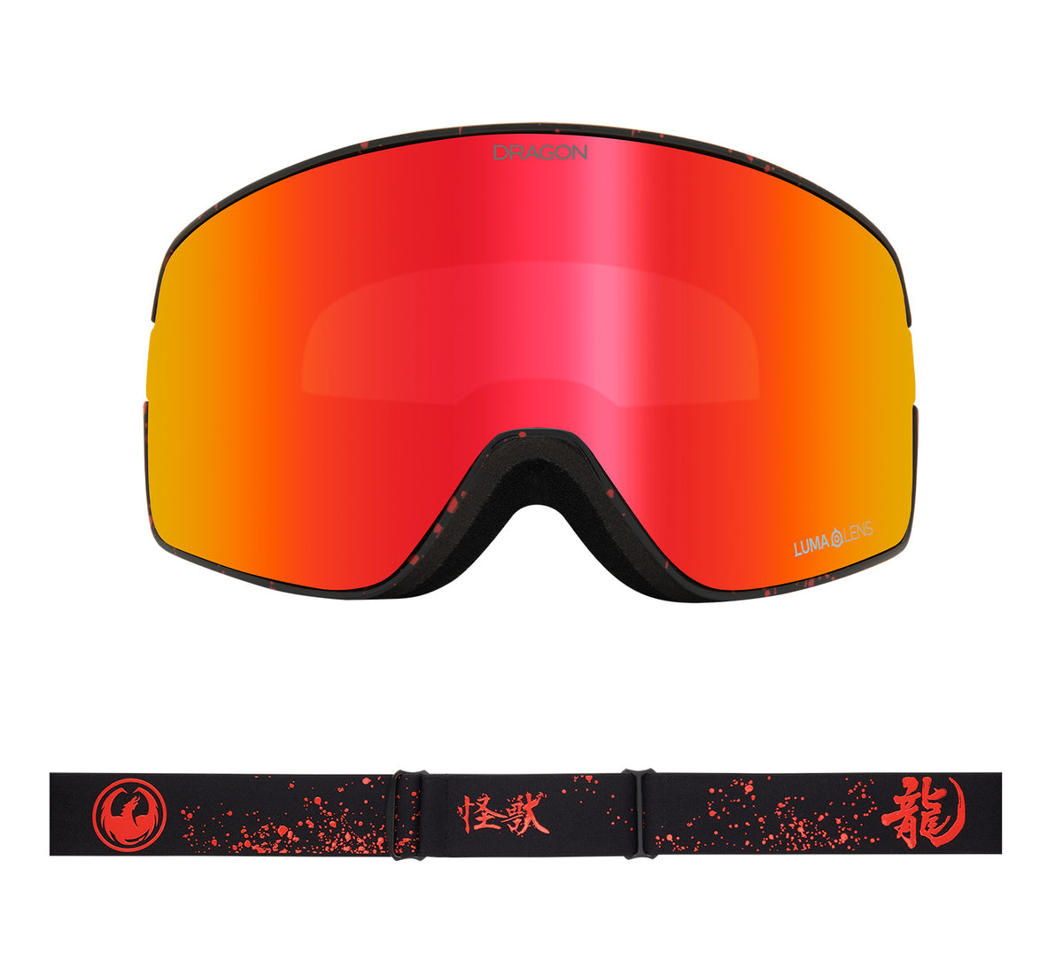 2024 DRAGON ドラゴン NFX2 Icon Red Ion ゴーグル DRAGON OFFICIAL STORE / PXV（ピーエックスブイ） - 【JAPAN