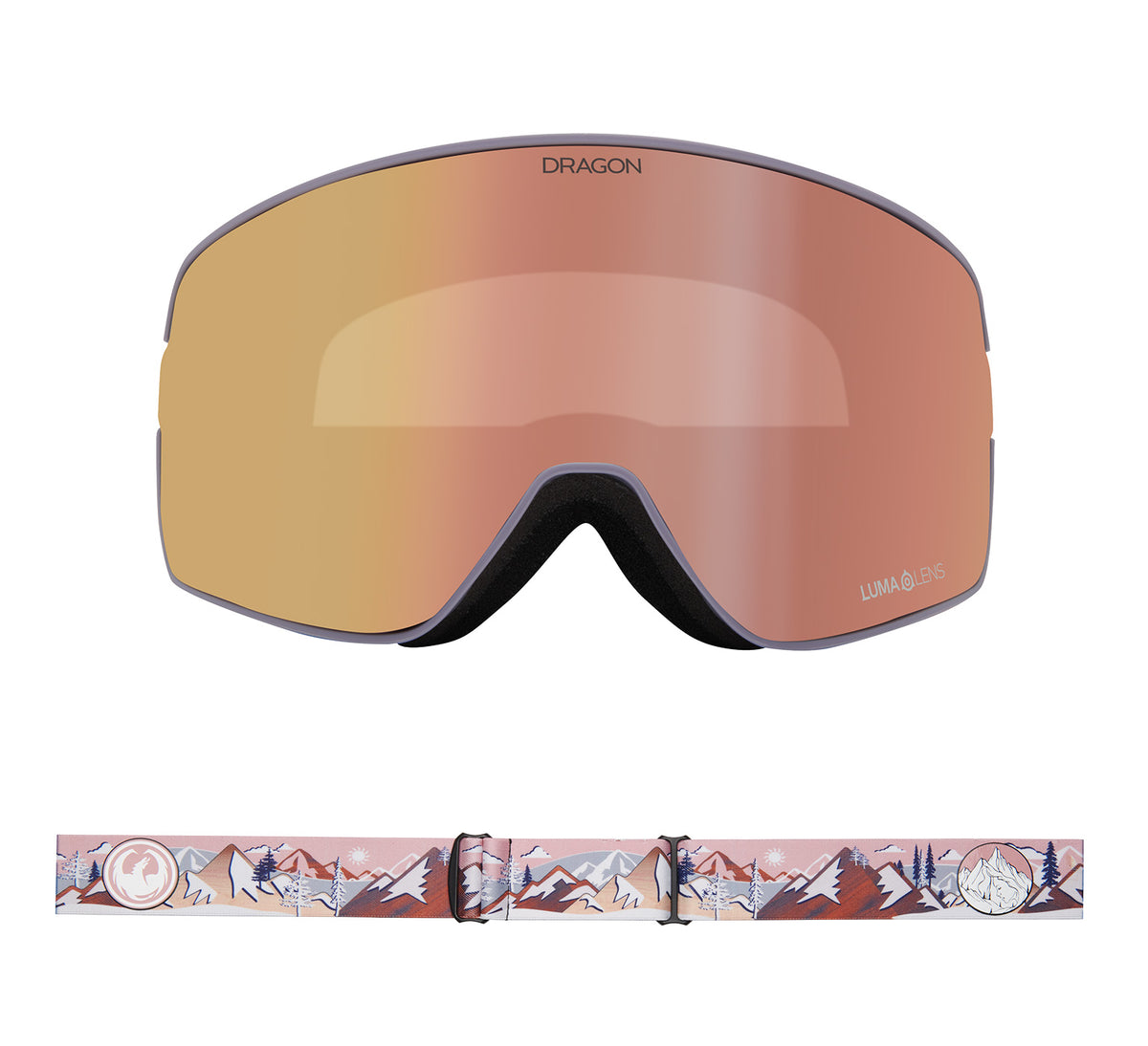 NFX2 - Kimmy Fasani Signature 2023 with Lumalens Rose Gold Ionized & Lumalens Light Rose Lens