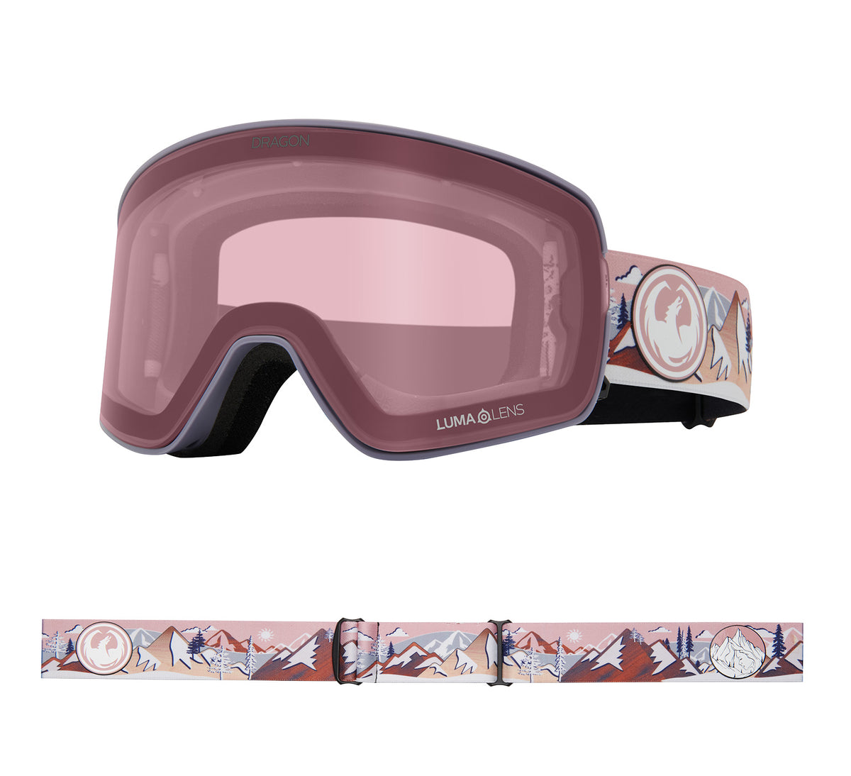 NFX2 - Kimmy Fasani Signature 2023 with Lumalens Rose Gold Ionized & Lumalens Light Rose Lens