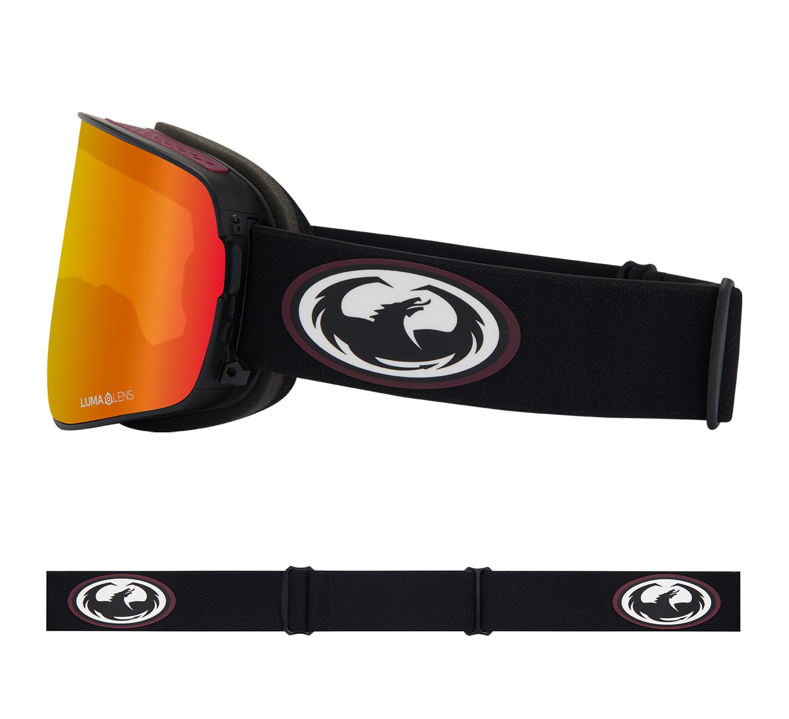 NFX2 - Old Skool with Lumalens Red Ionized & Lumalens Light Rose Lens