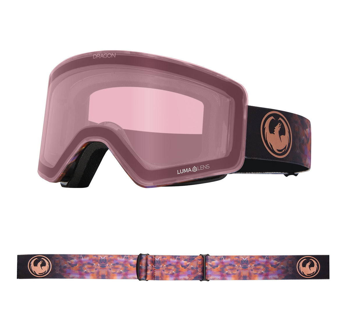 R1 OTG - Amethyst with Lumalens Rose Gold Ionized & Lumalens Light Rose Lens