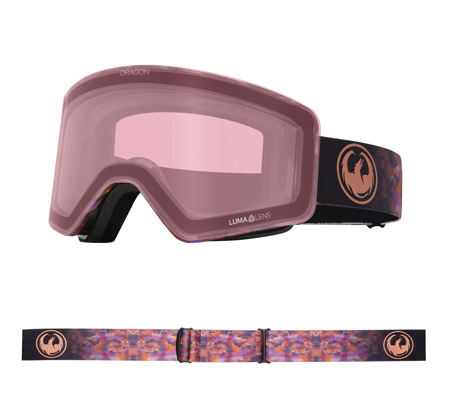 R1 OTG - Amethyst with Lumalens Rose Gold Ionized & Lumalens Light Rose Lens