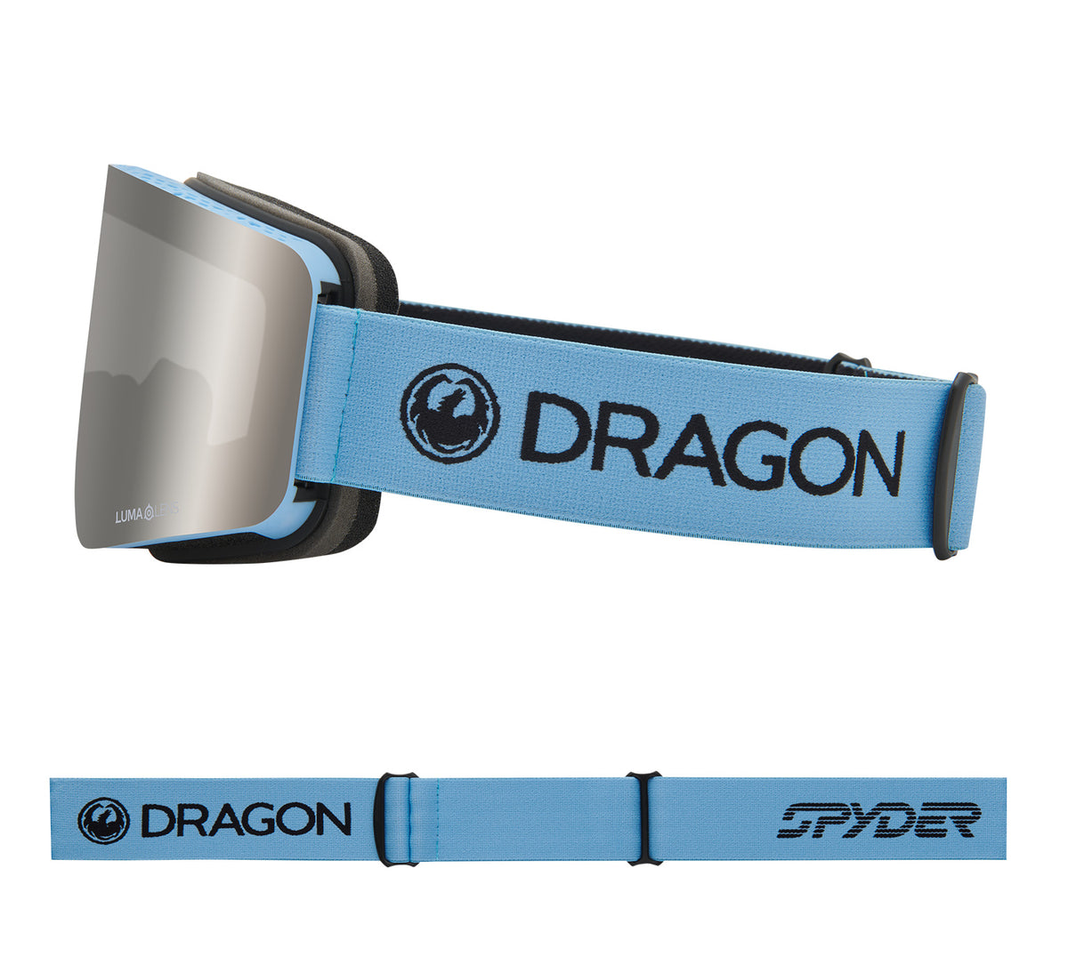 R1 OTG - Blue Drift Spyder Collab with Lumalens Silver Ionized & Lumalens Amber Lens