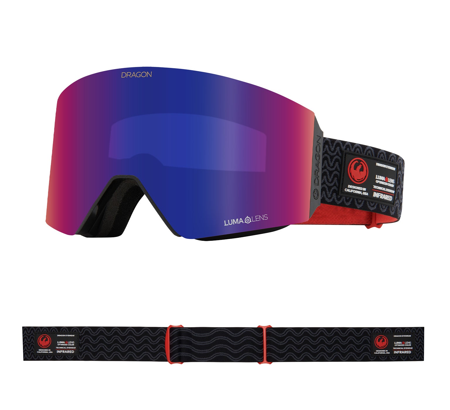 RVX MAG OTG - Obsidian with Lumalens Solace IR & Lumalens Violet Lens