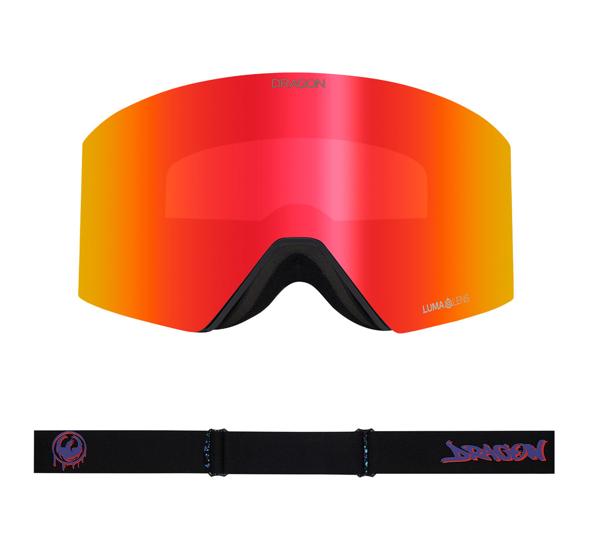 RVX MAG OTG - Rattled with Lumalens Red Ionized & Lumalens Amber Lens