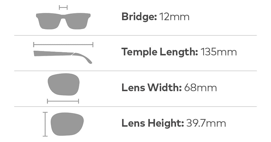 VENTURA XL - Matte Black with Orange Ionized Lens