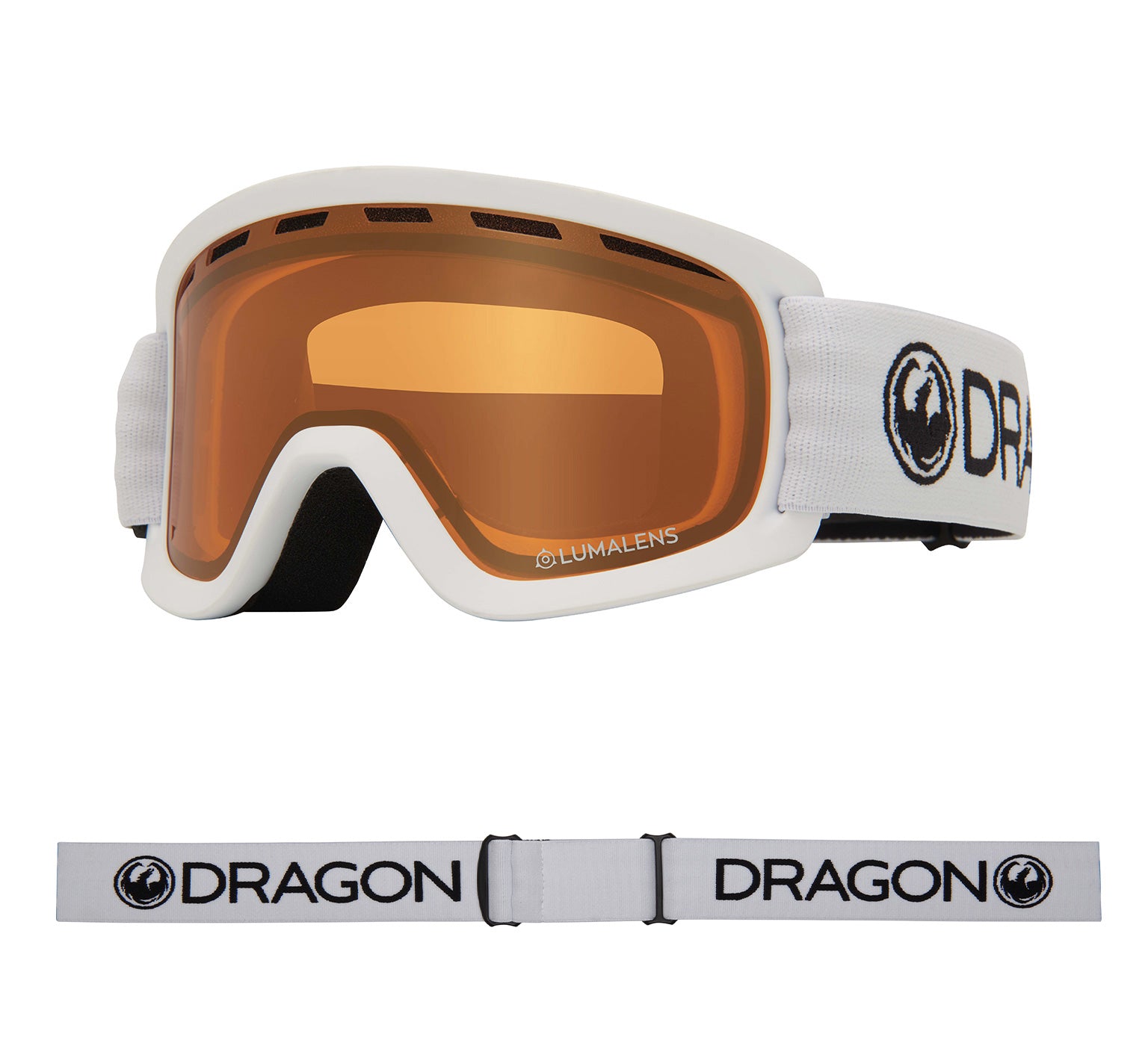 Lil D - White with Lumalens Amber Lens