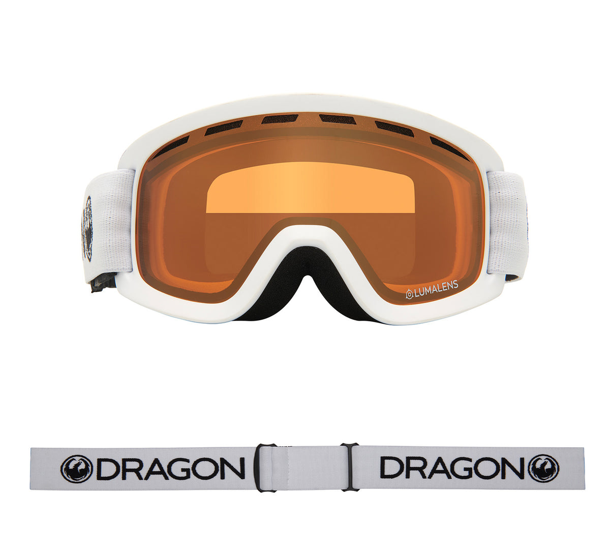 Lil D - White with Lumalens Amber Lens