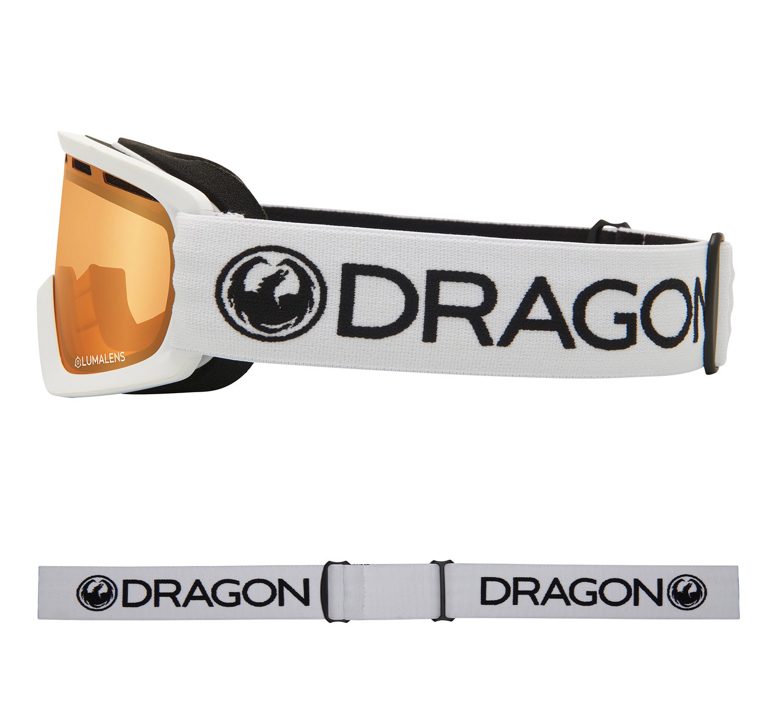 Lil D - White with Lumalens Amber Lens