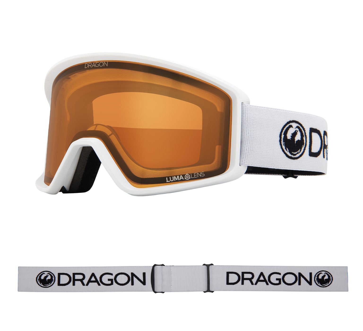 DXT OTG - White with Lumalens Amber Lens