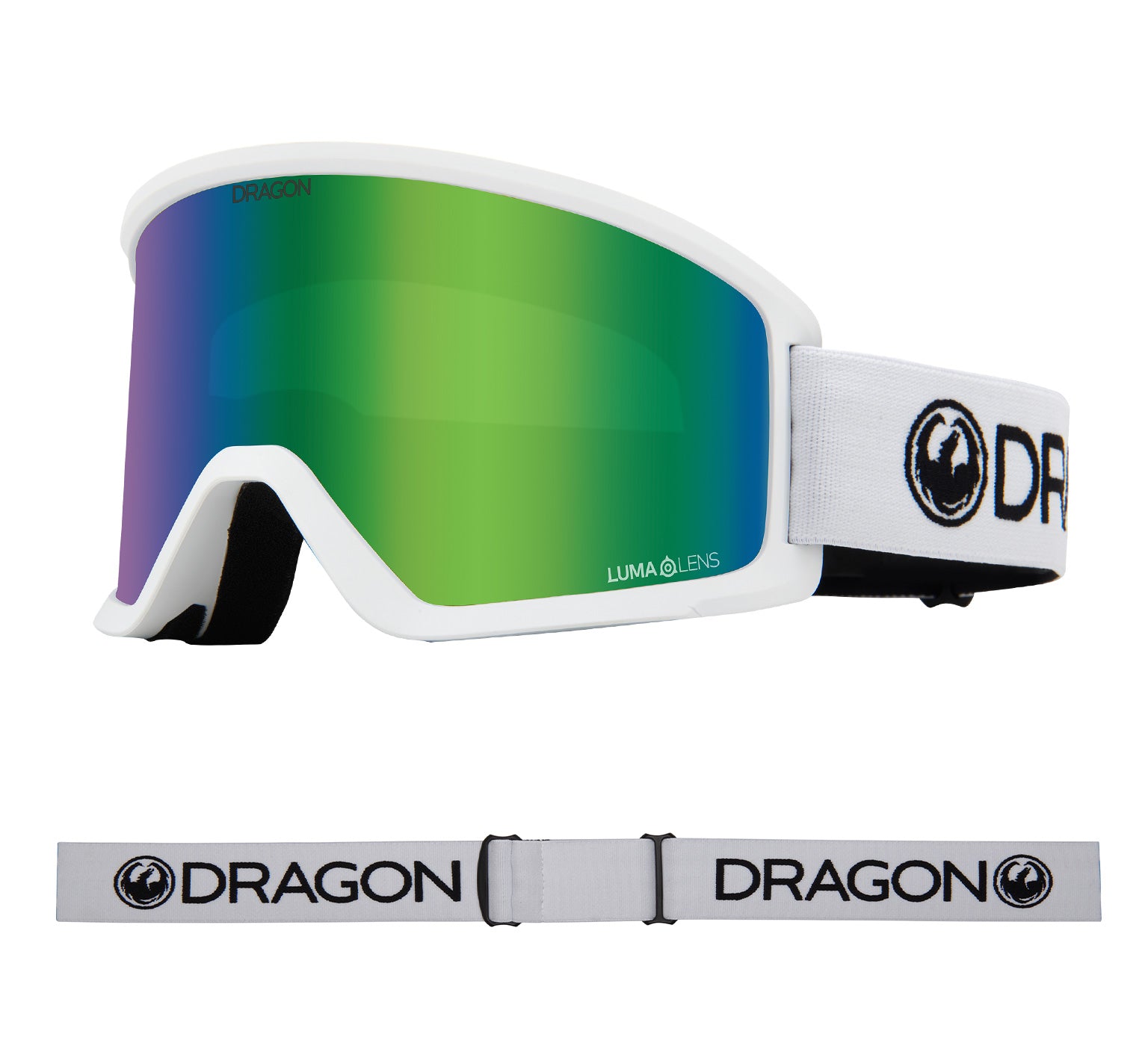 DX3 OTG - White with Lumalens Green Ionized Lens 40494-105