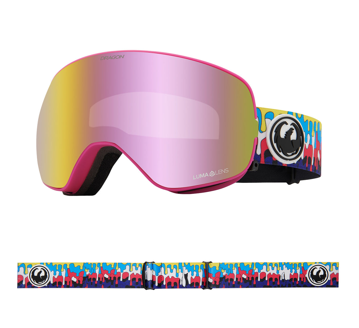 X2s - Drip with Lumalens Pink Ionized &amp; Lumalens Dark Smoke Lens