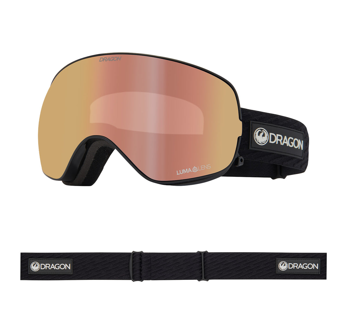 X2S - Icon Rose with Lumalens Rose Gold Ionized &amp; Lumalens Light Rose Lens