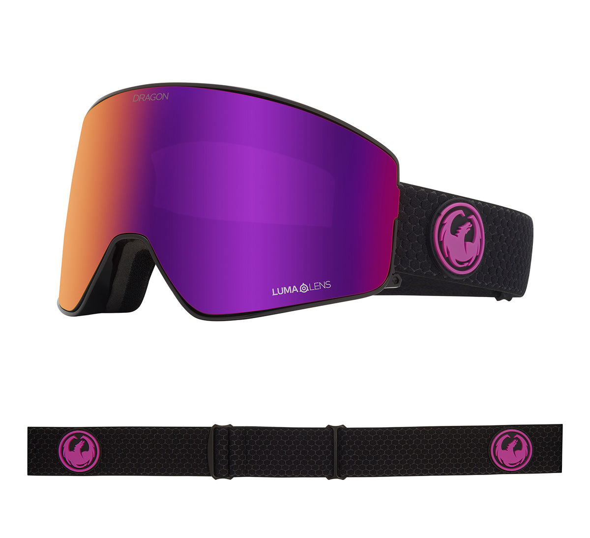 PXV2 - Split with Lumalens Purple Ionized &amp; Lumalens Amber Lens