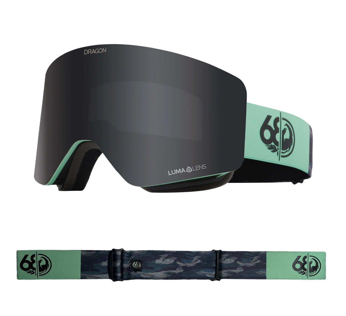 R1 OTG - 686 Collab with Lumalens Dark Smoke &amp; Lumalens Yellow Lens