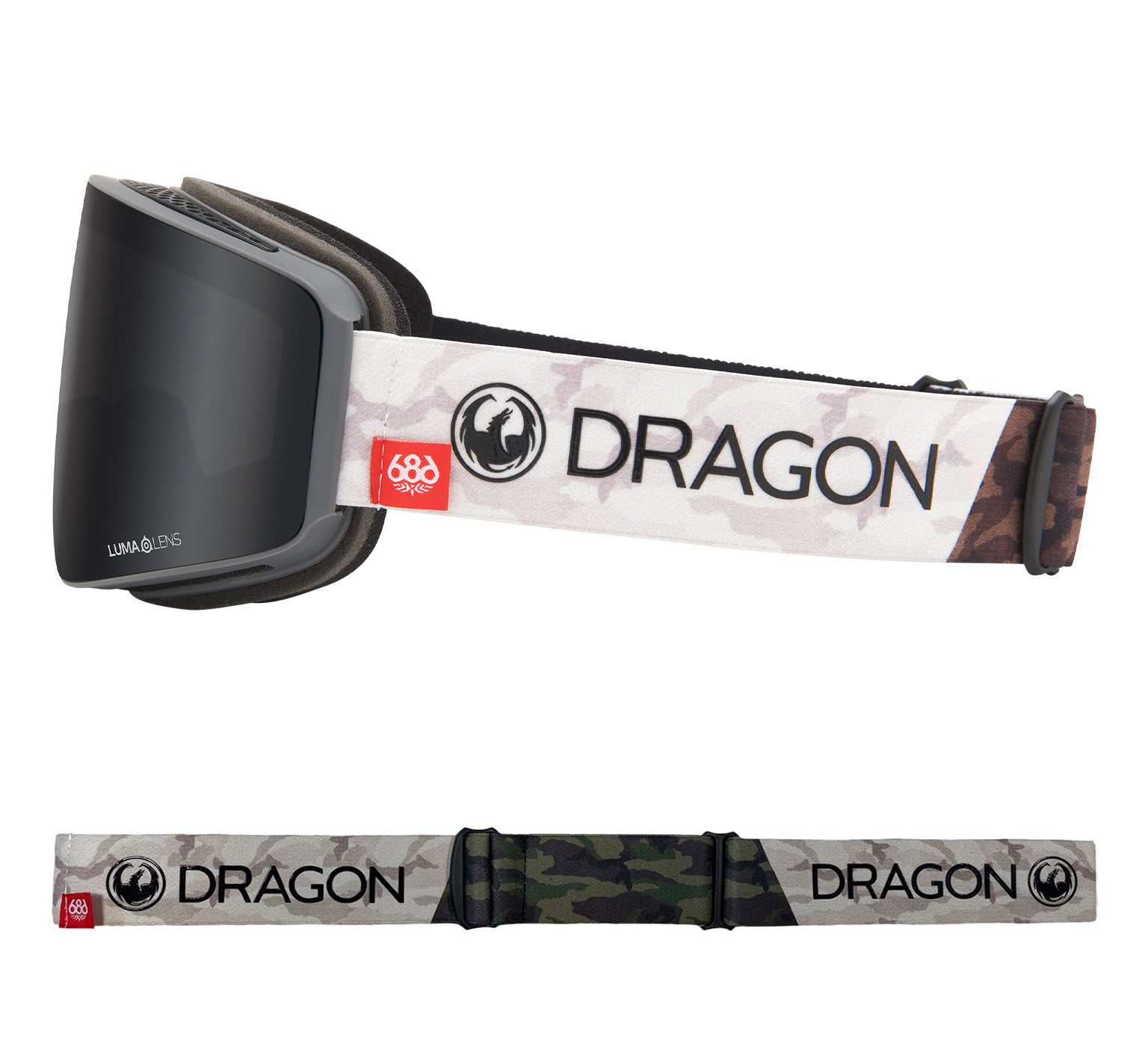 PXV - 686 Camo with Lumalens Dark Smoke & Lumalens Rose Lens