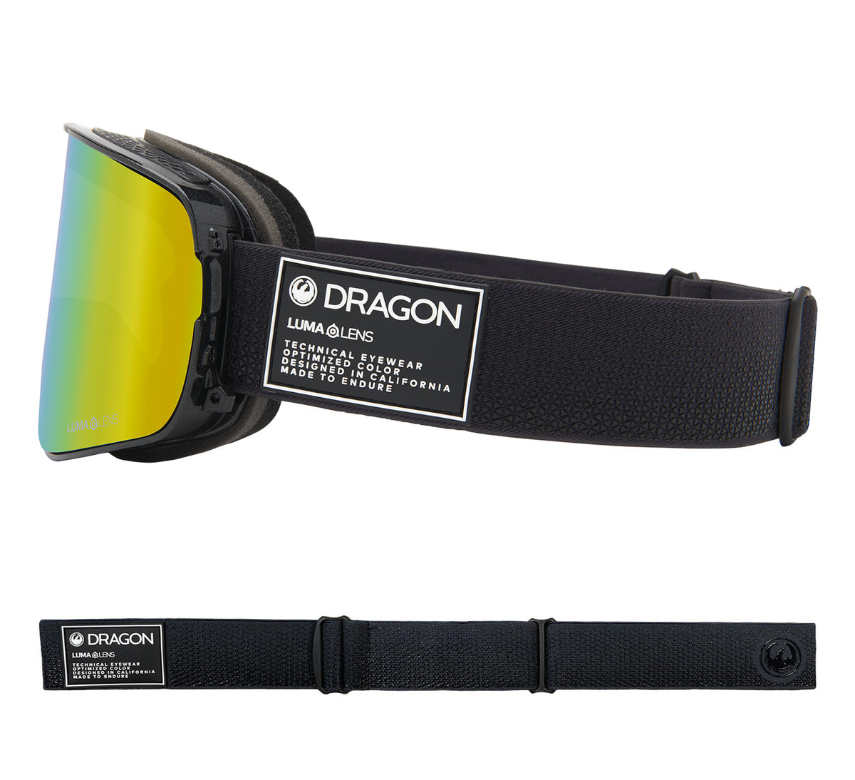 NFX2 - Anthracite with Lumalens Gold Ionized & Lumalens Amber Lens