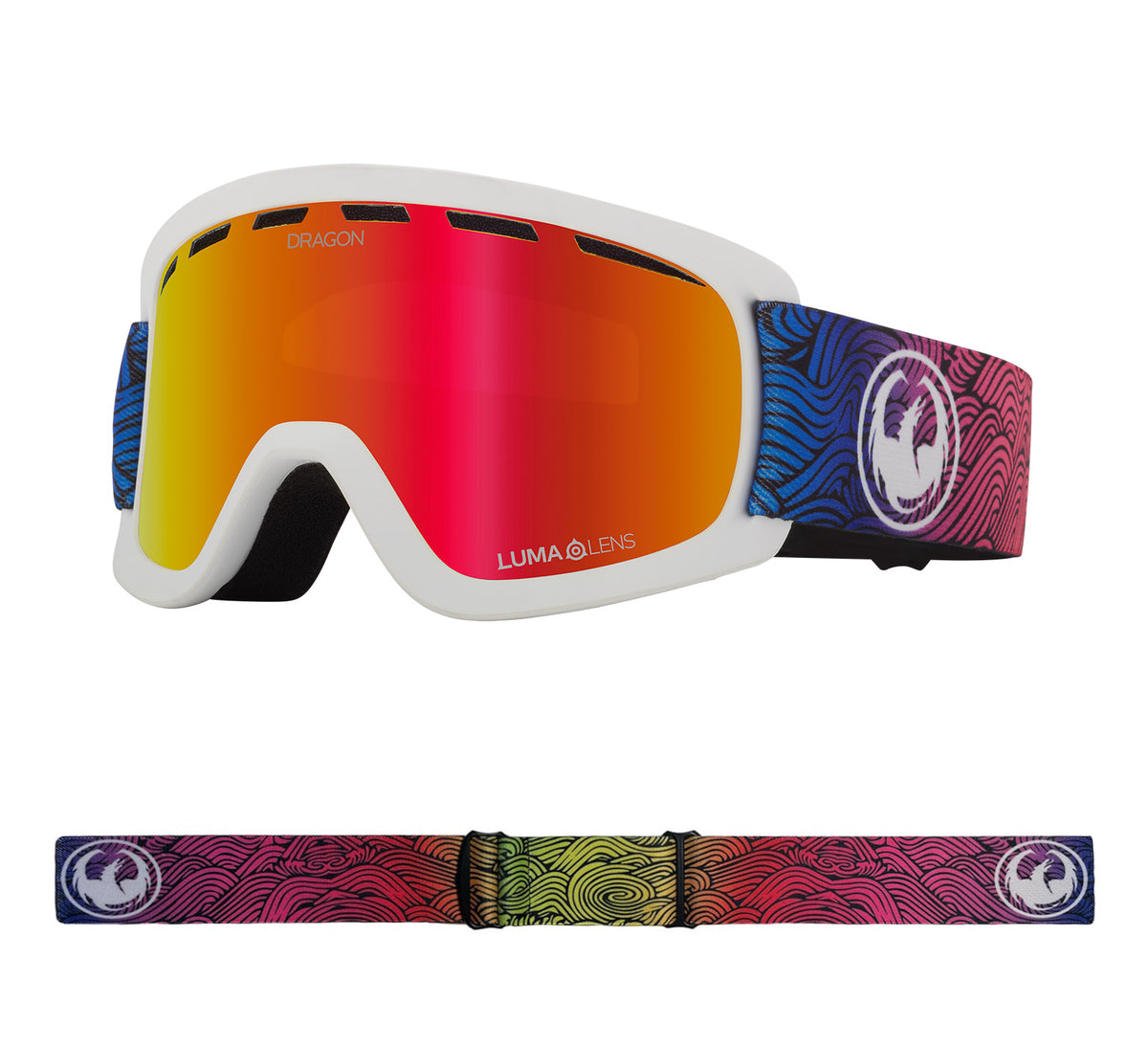 Lil D - Curly with Lumalens Red Ionized Lens