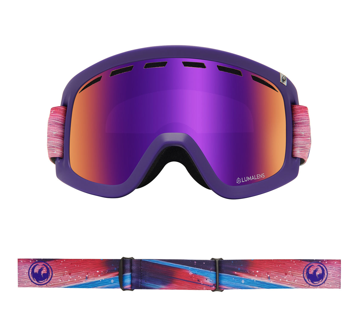 D1 OTG - Abstract with Lumalens Purple Ionized & Lumalens Amber Lens