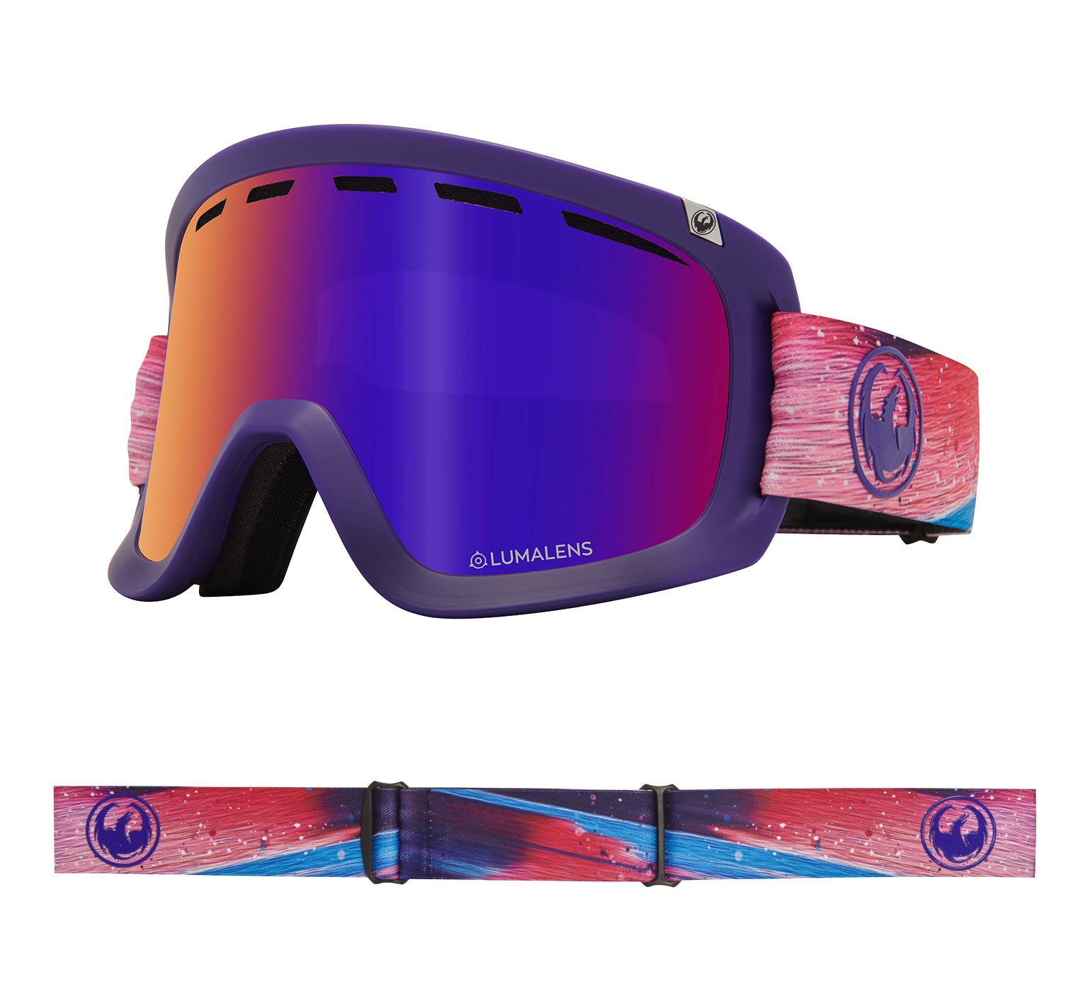 D1 OTG - Abstract with Lumalens Purple Ionized & Lumalens Amber Lens