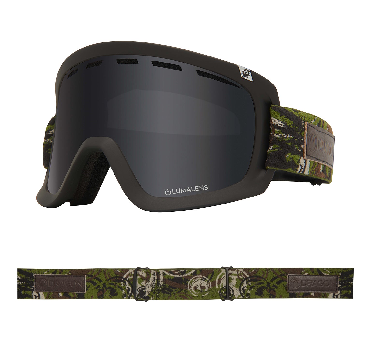 D1 OTG - Icon Camo with Lumalens Dark Smoke & Lumalens Rose Lens