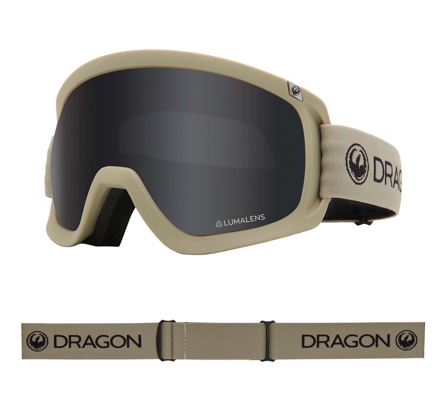 D3 OTG - Taupe with Lumalens Dark Smoke & Lumalens Rose Lens