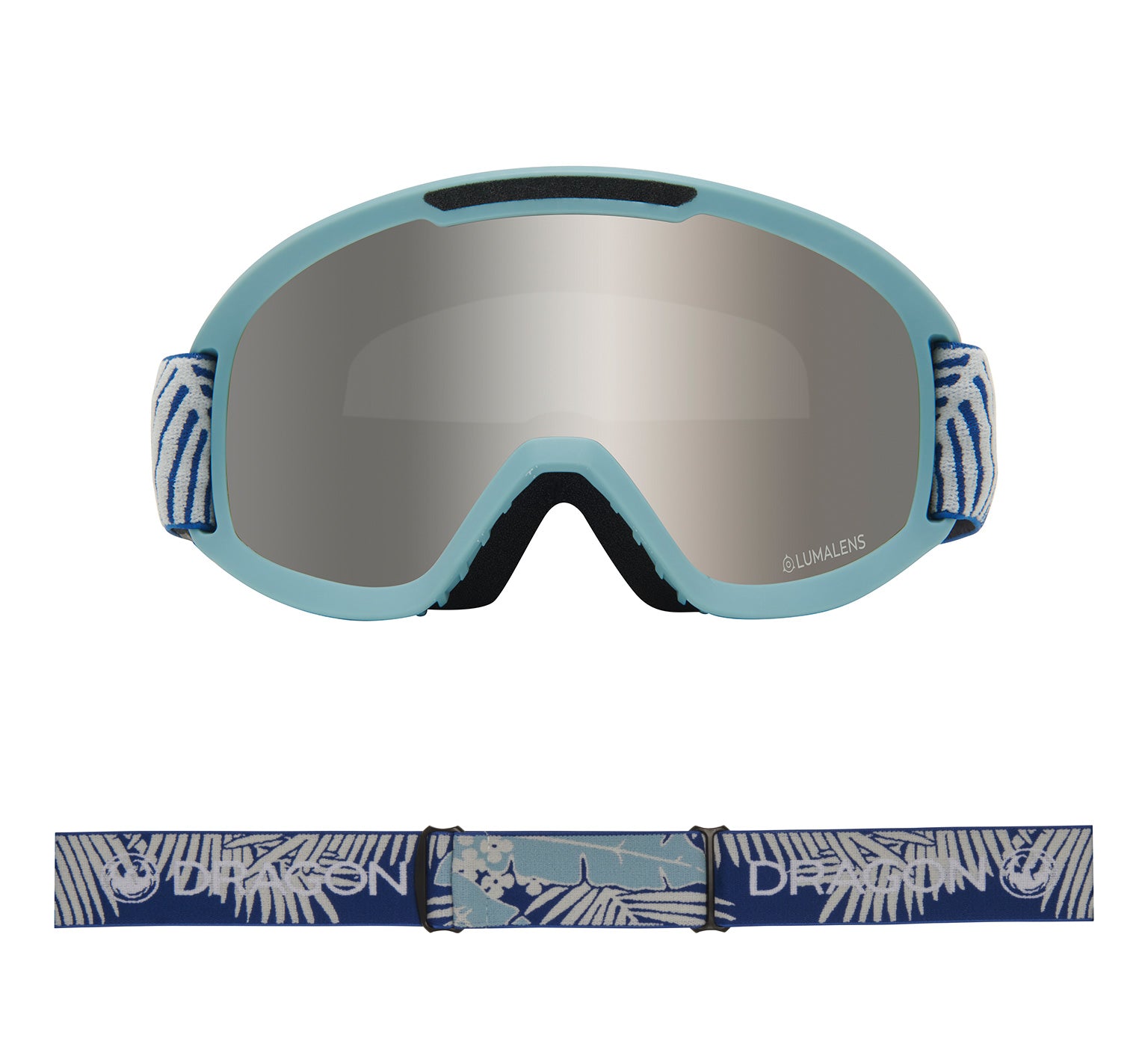 DX2 - Woven Palms with Lumalens Silver Ionized & Lumalens Flash Blue Lens