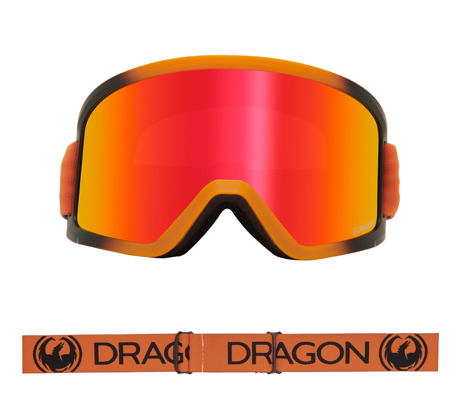 DX3 OTG - Tangerine with Lumalens Red Ionized Lens