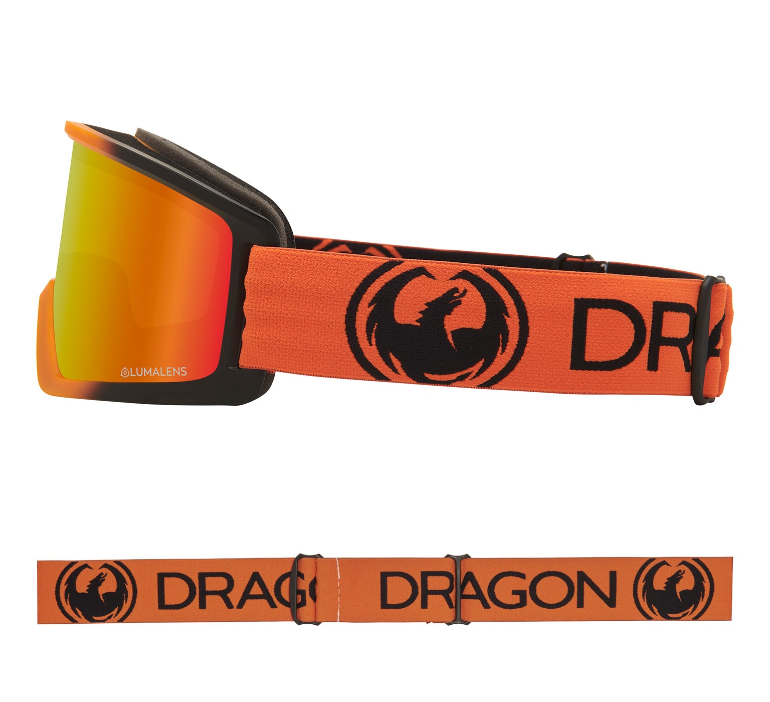 DX3 OTG - Tangerine with Lumalens Red Ionized Lens